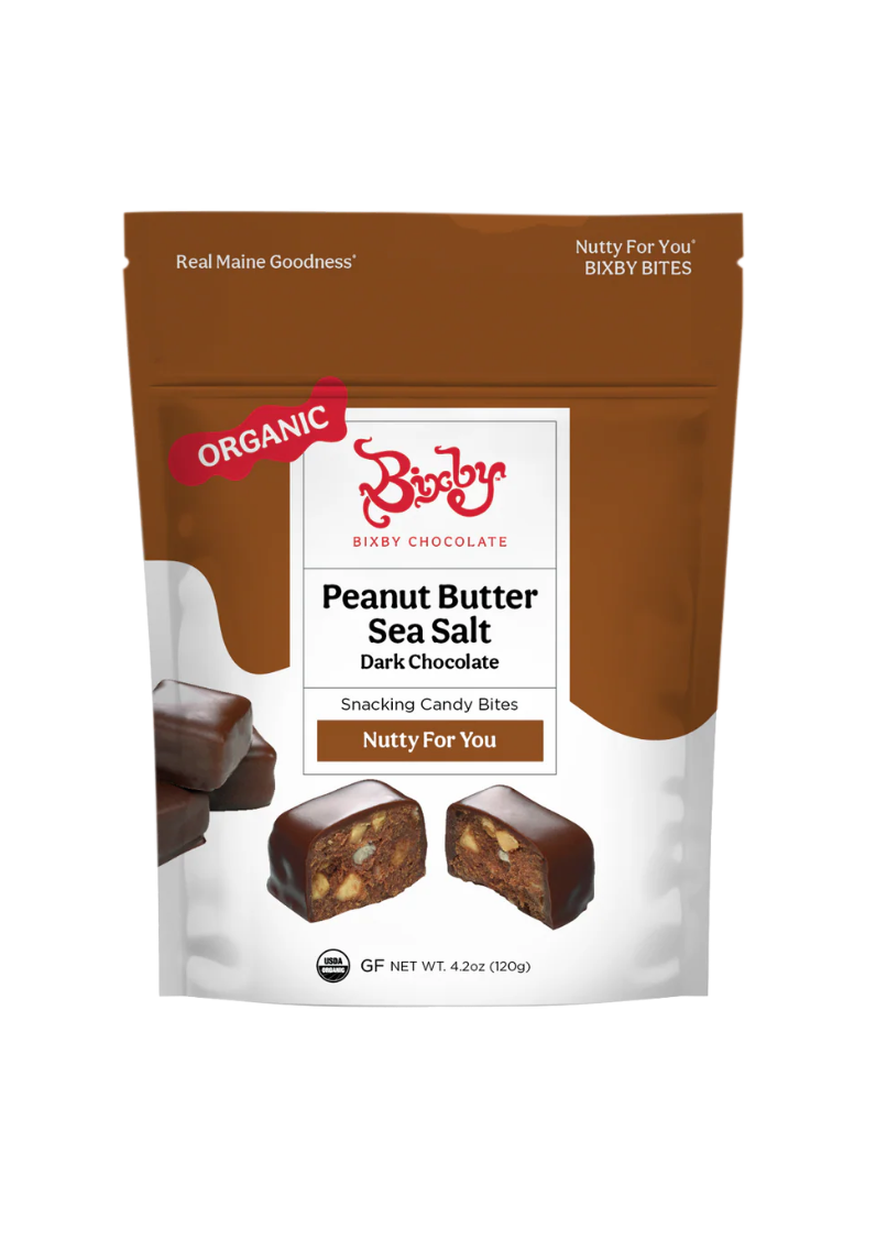 Nutty for You // Peanut Butter, Sea Salt, Dark Chocolate