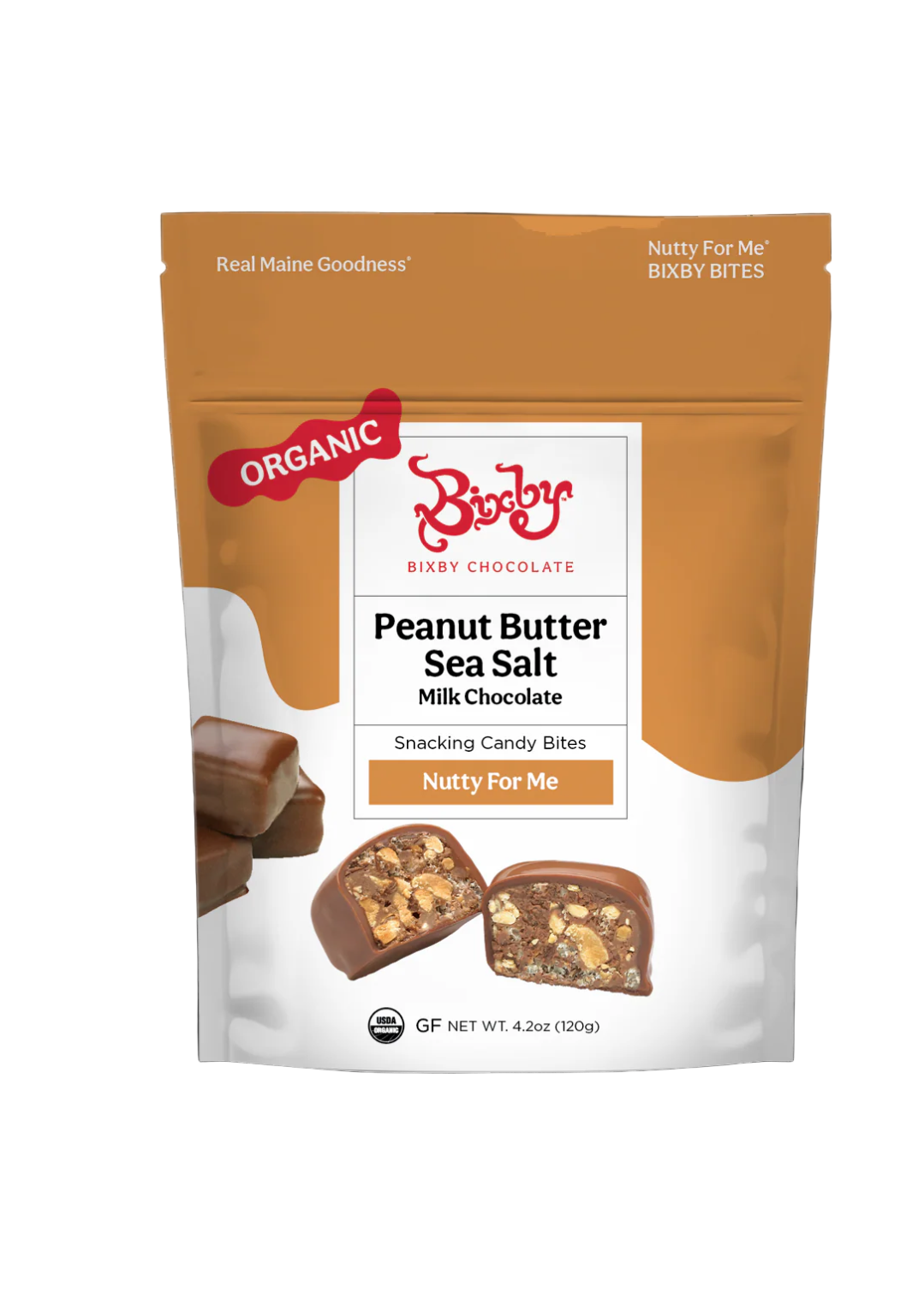 Nutty for You // Peanut Butter, Sea Salt, Milk Chocolate