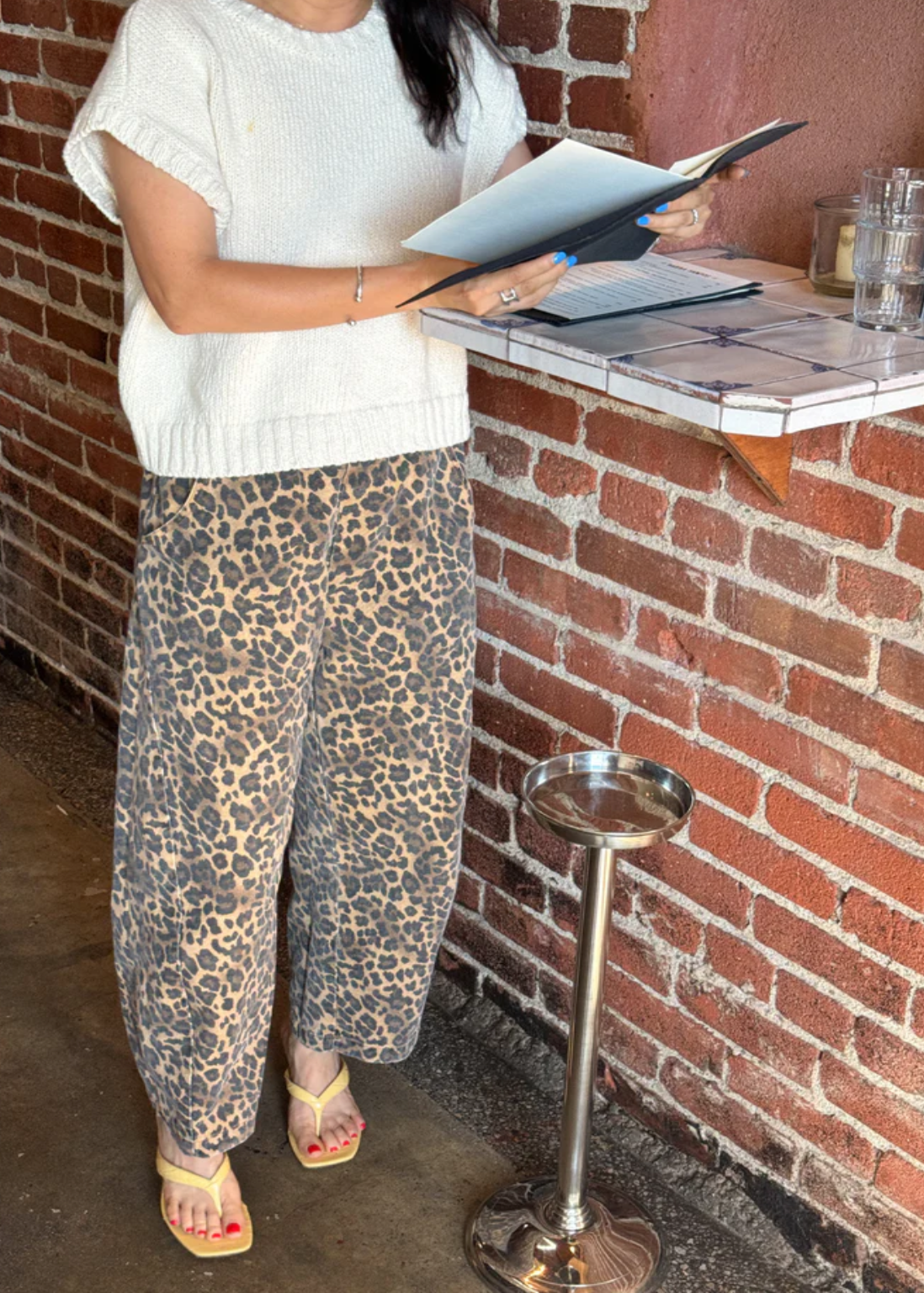 Arc Pants // Leopard