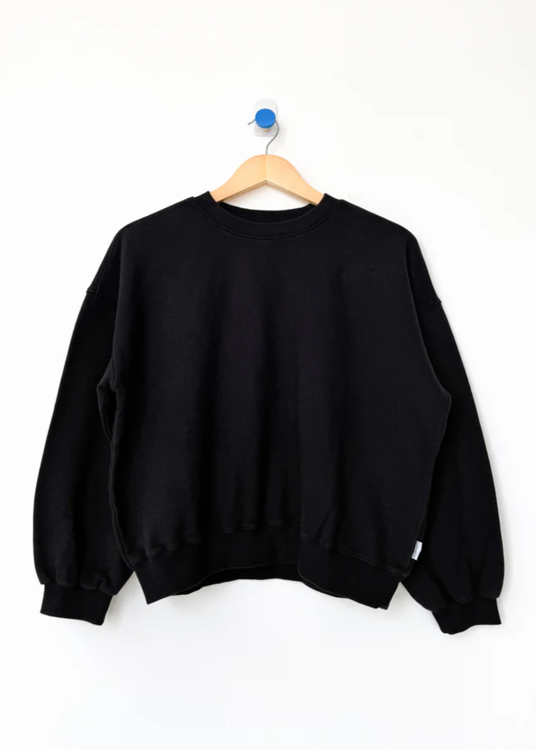 French Terry Core Sweatshirt// Black