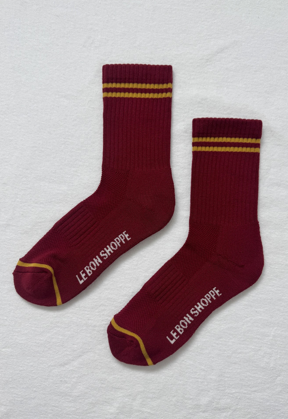 Boyfriend Socks // Cardinal