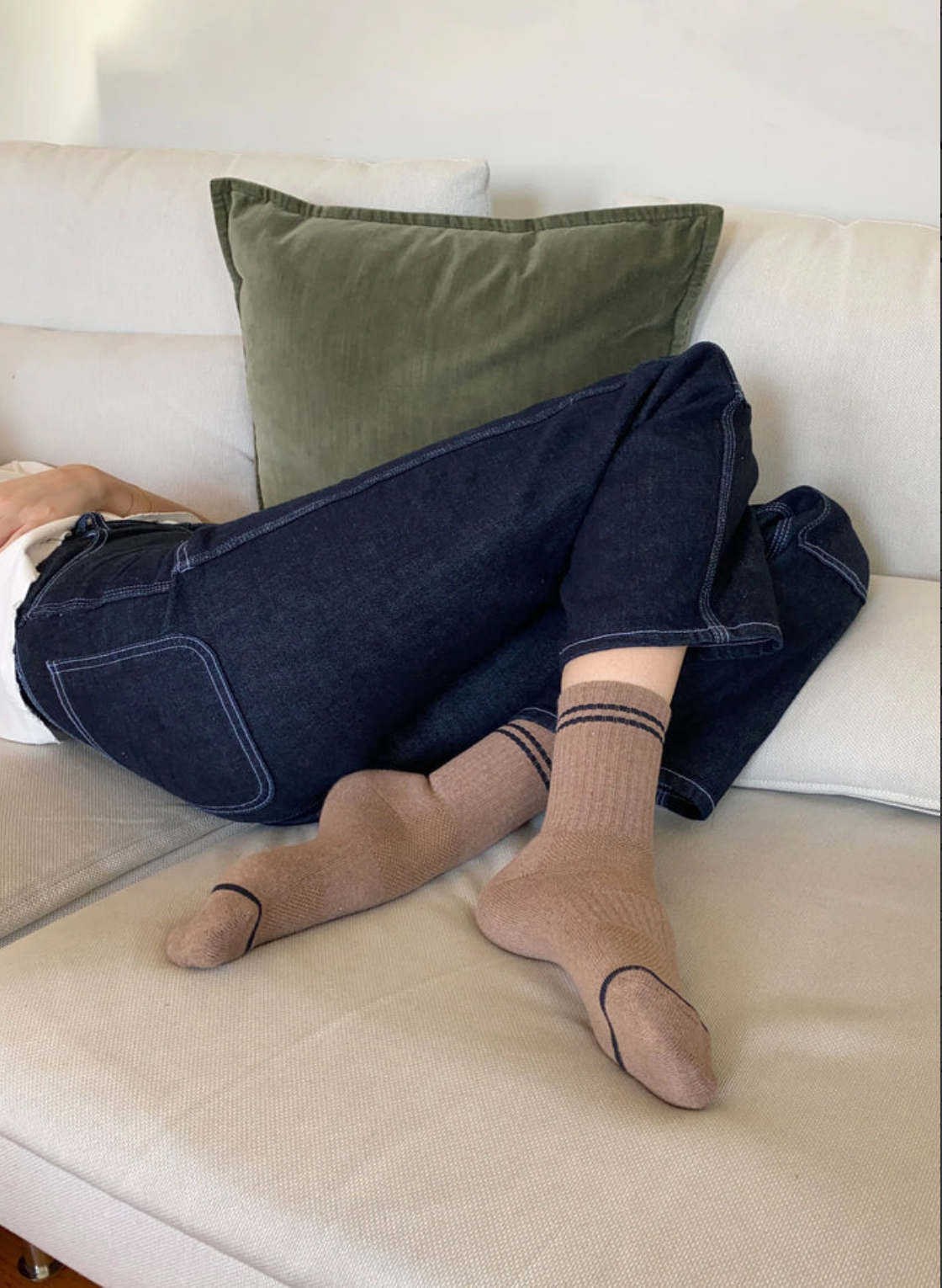 Boyfriend Socks // Cocoa