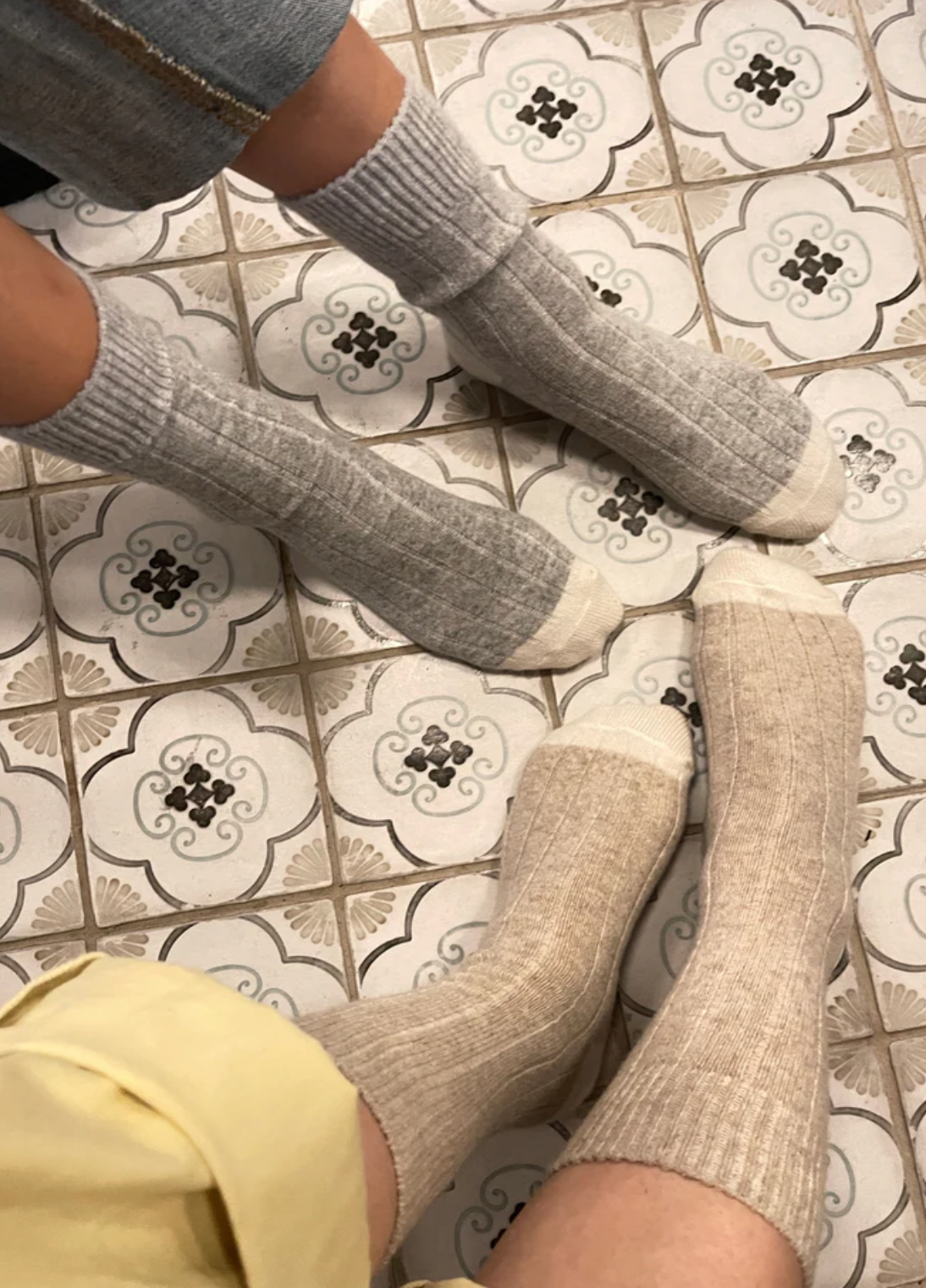 Cashmere Socks // Fawn