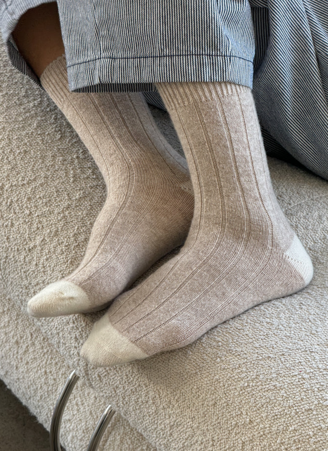 Cashmere Socks // Fawn