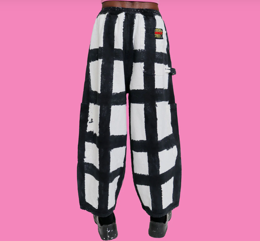 Chef Pant // Licorice Check
