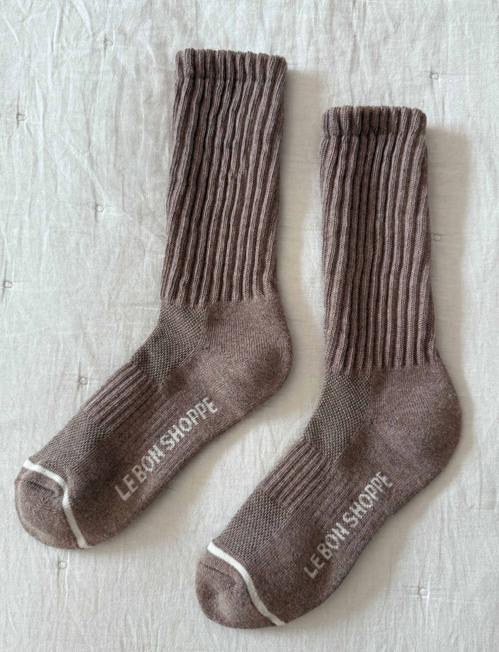 Ballet Socks // Mocha Mousse