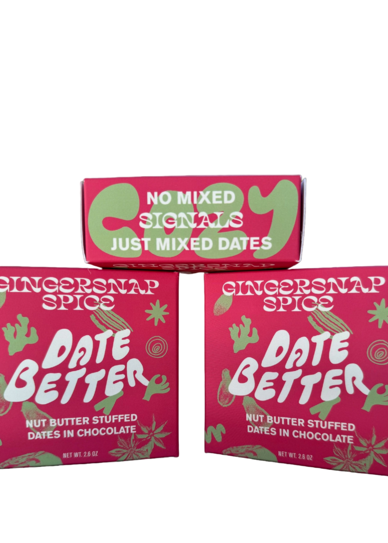 Gingersnap Spice Seasonal Flavor // Chocolate Covered Dates