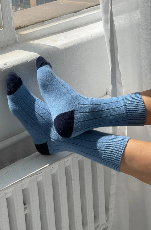 Cashmere Socks // Bluebell