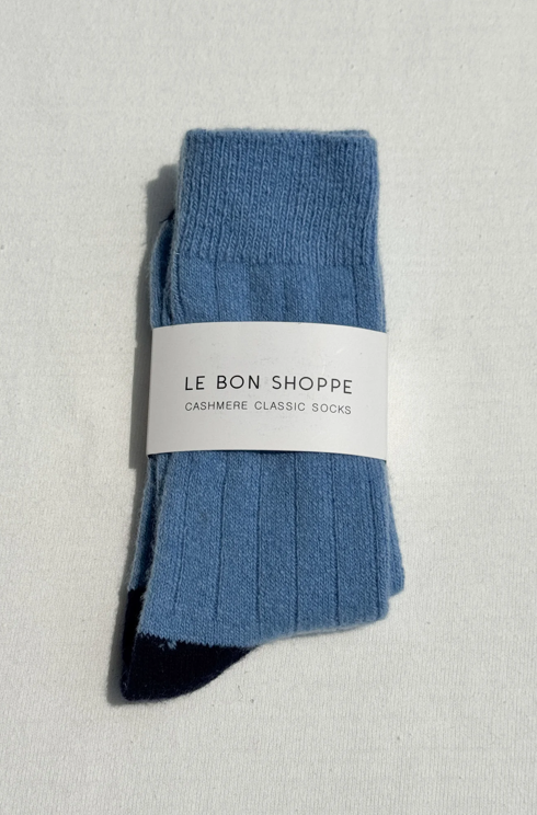 Cashmere Socks // Bluebell