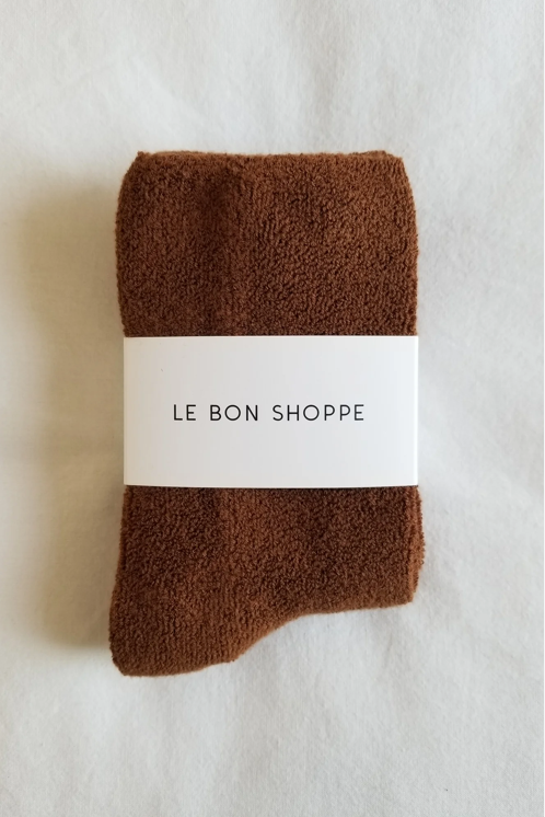 Cloud Socks // Sepia