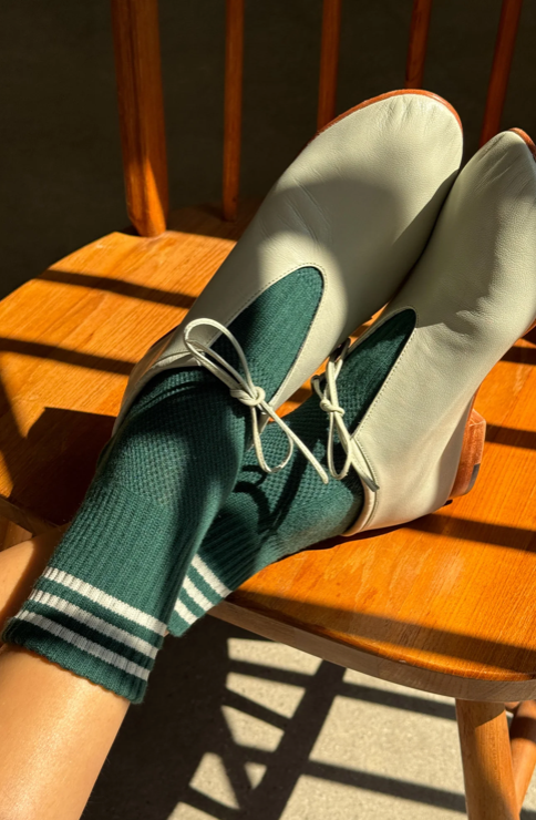 Girlfriend Socks // Hunter Green