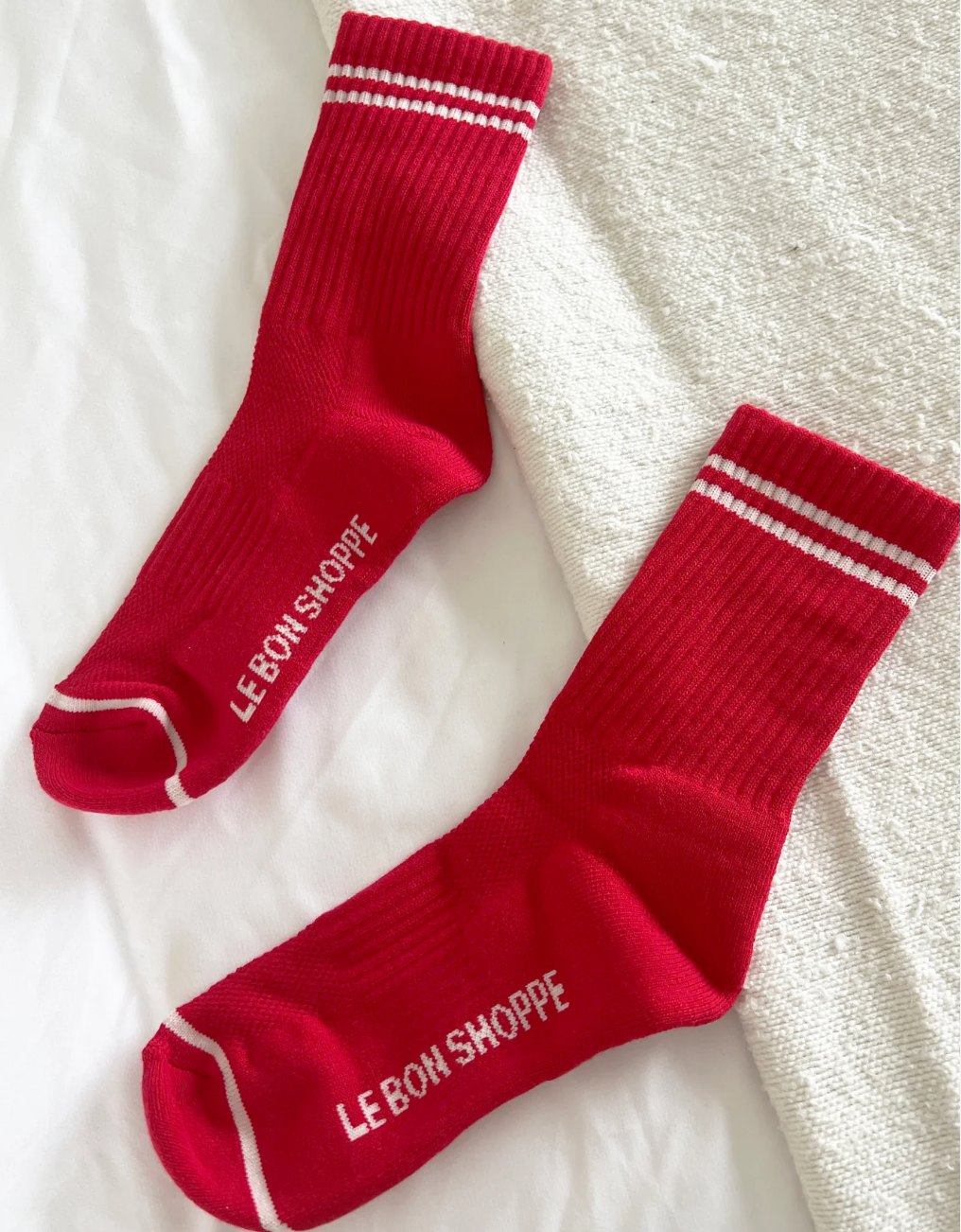 Boyfriend Socks // Red