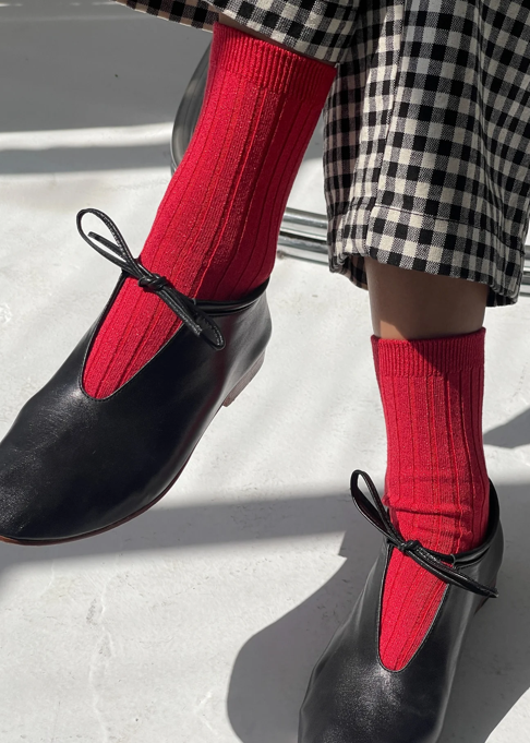 Her Socks // Ruby Glitter