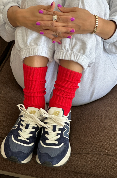 Ballet Socks // Strawberry