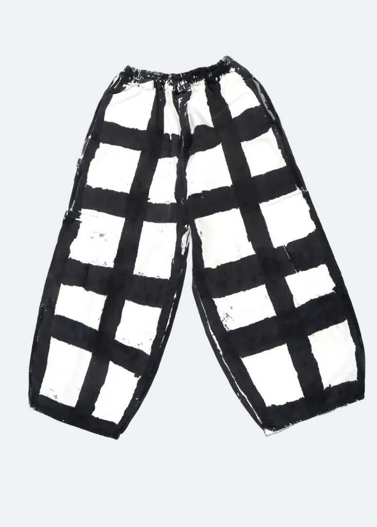 Chef Pant // Licorice Check