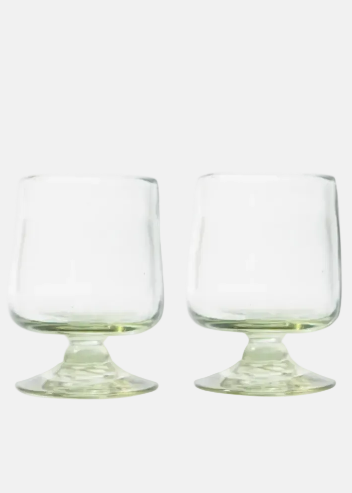 Handblown Wine Glasses // Set of 2