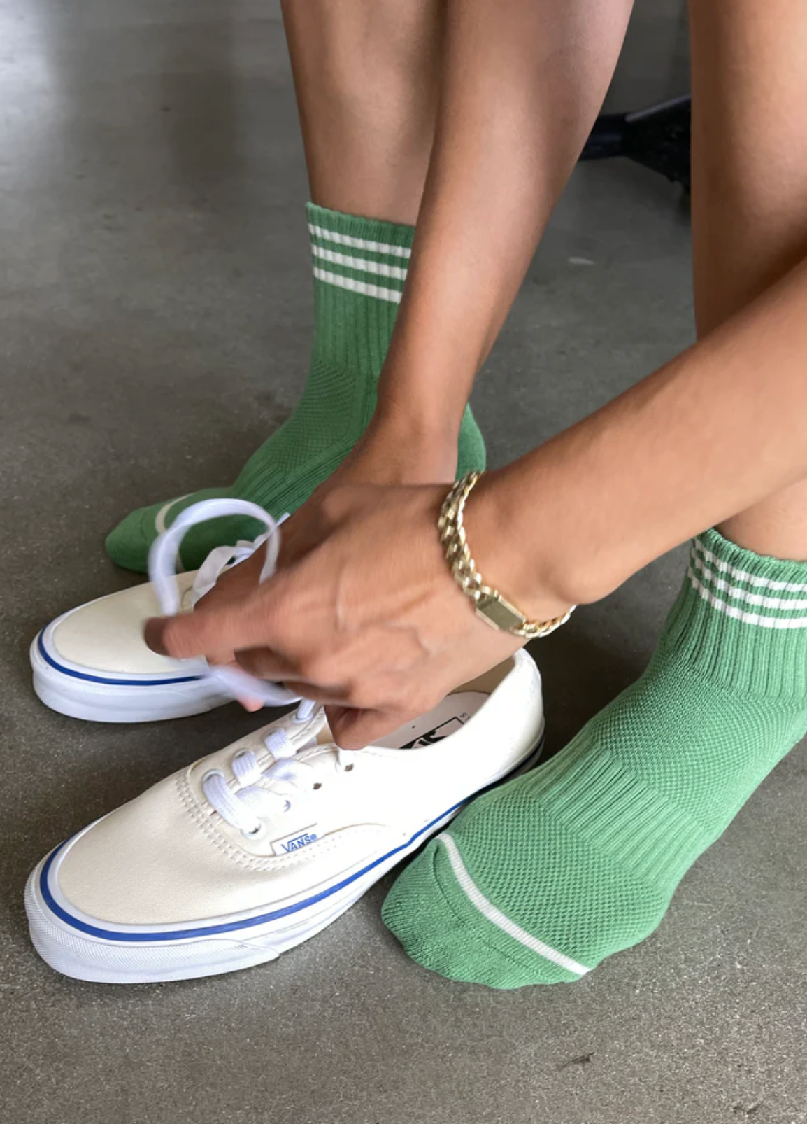 Girlfriend Socks // Avocado