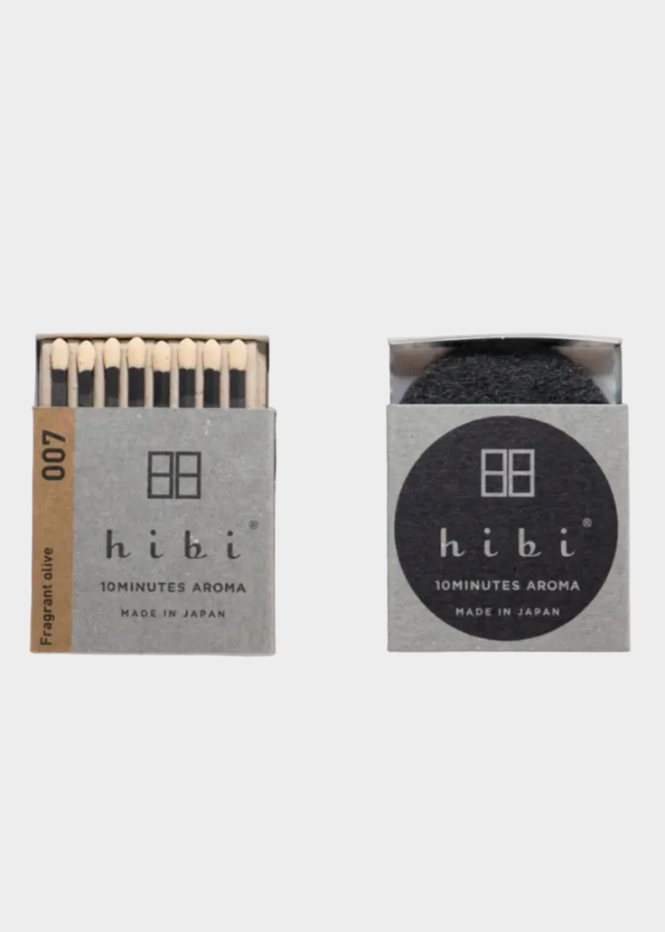 Hibi Incense Matches // Osmanthus (Fragrant Olive)