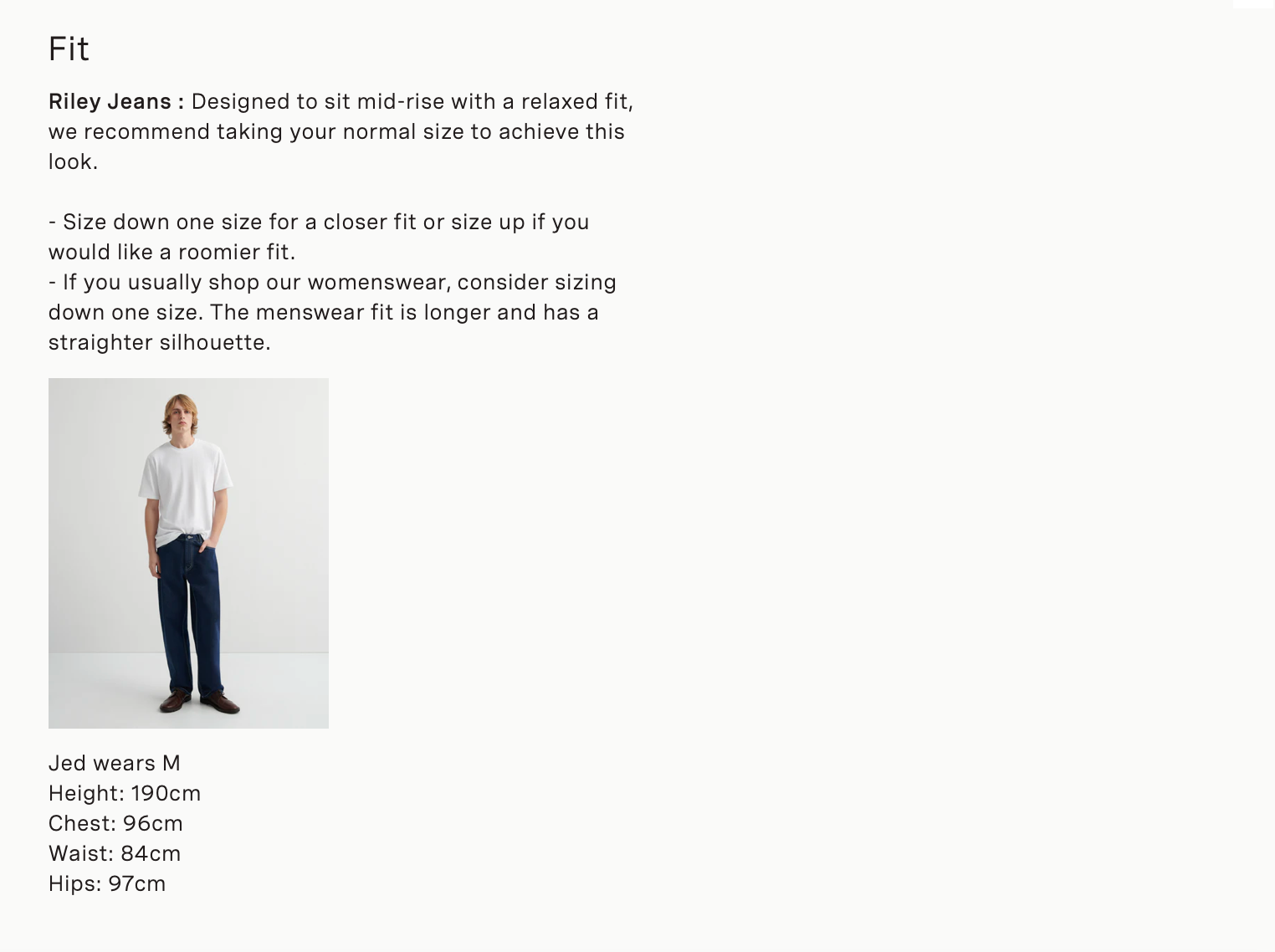 Reily Jeans // Indigo Denim