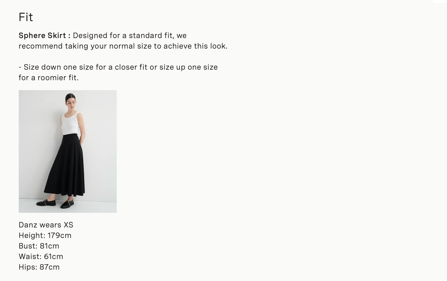 Sphere Skirt // Black