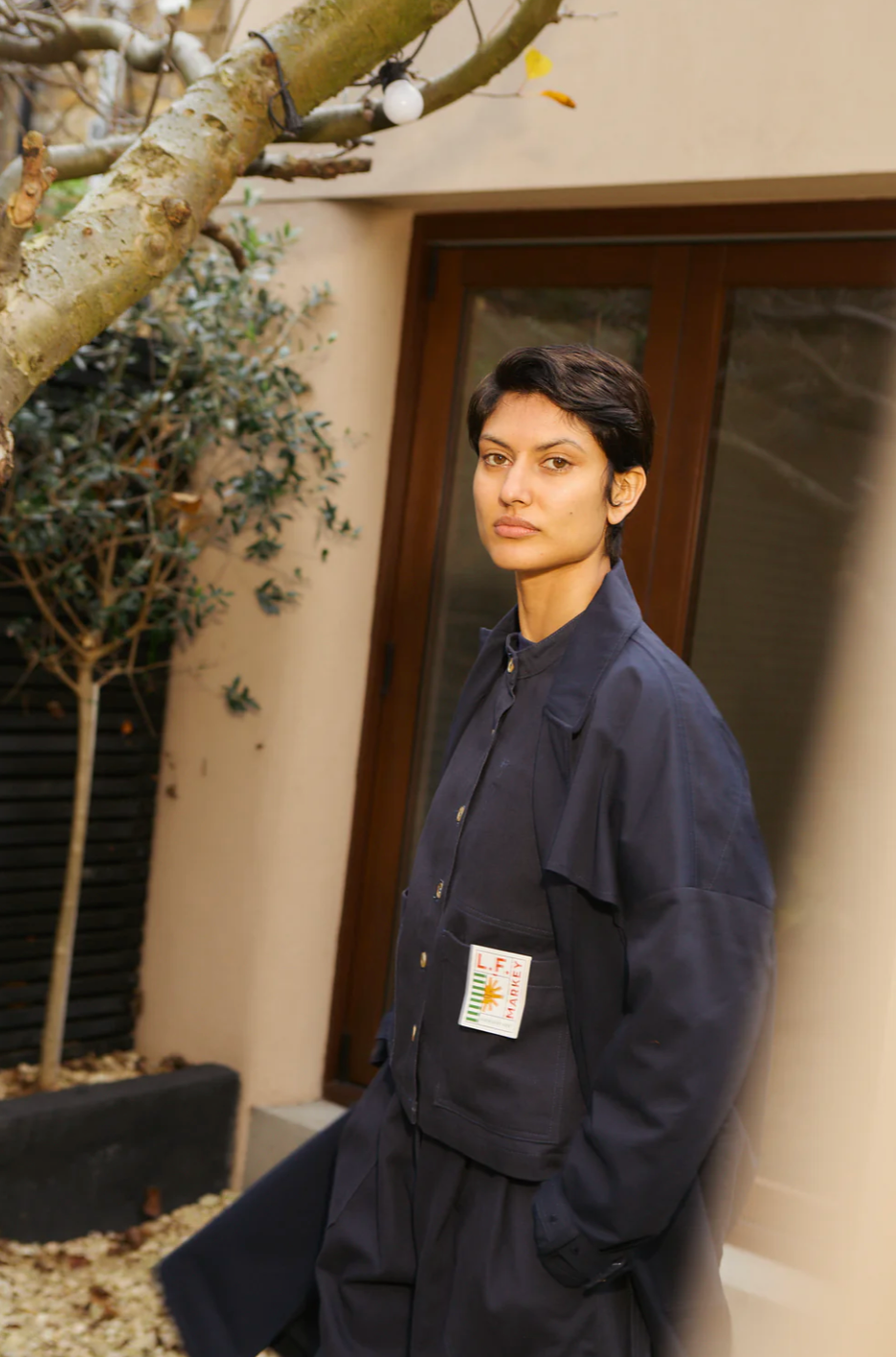 Wide Chore Coat // Ink Blue *PRE ORDER