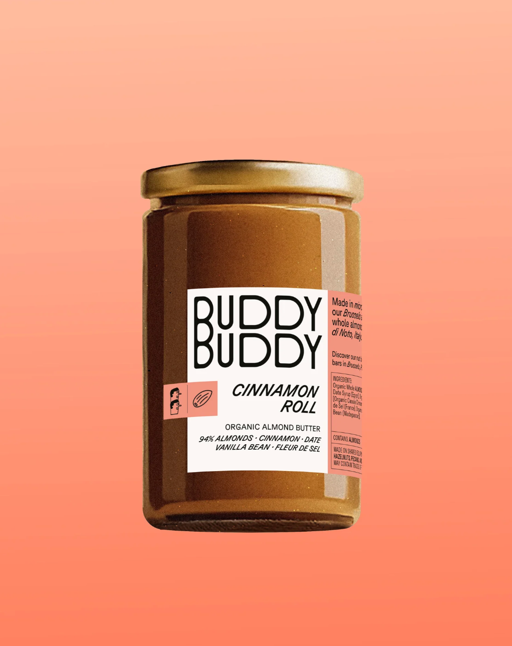 Organic Cinnamon Roll Almond Nut Butter