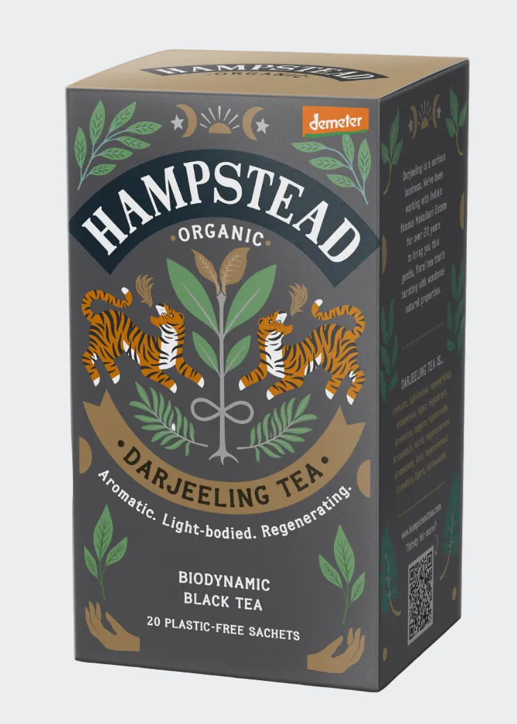 Hampsted Organic & Biodynamic Darjeeling Tea Bags