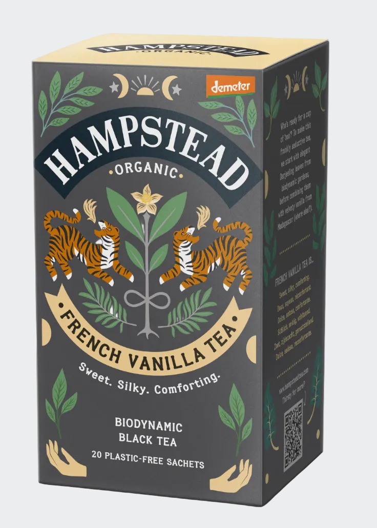 Hampsted Organic Biodynamic French Vanilla Tea Bags