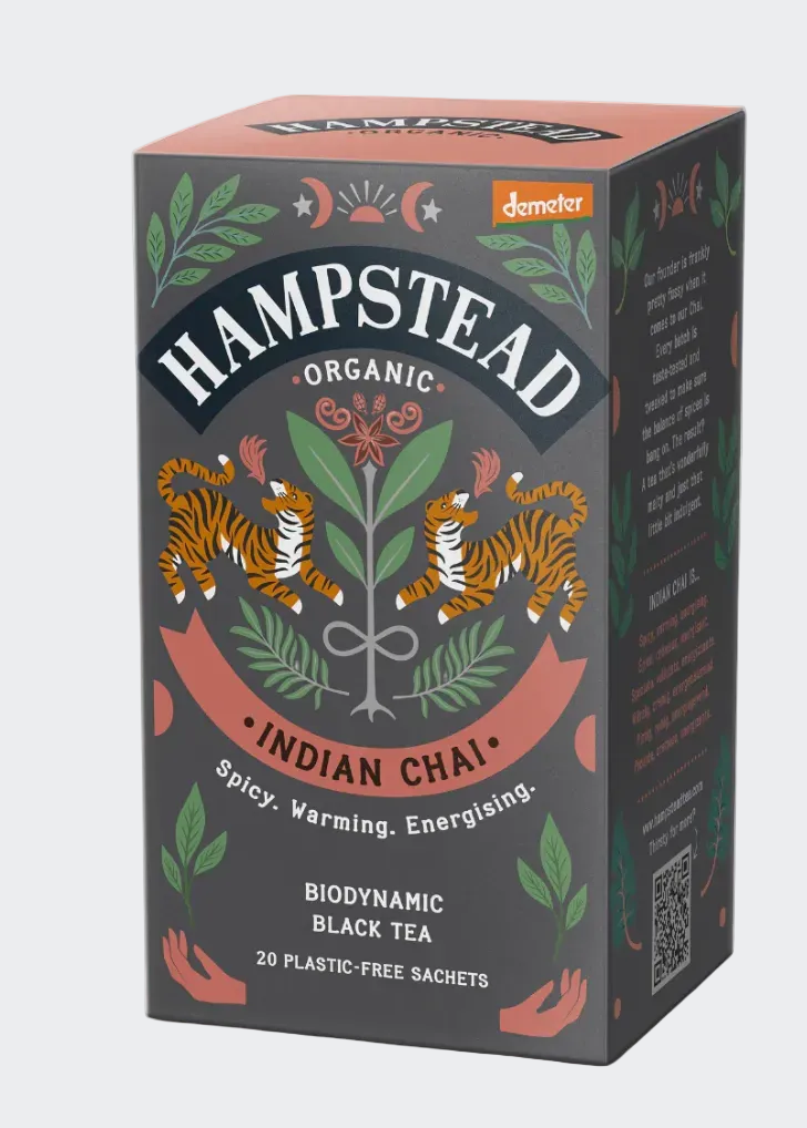 Hampsted Organic Indian Chai Tea Bags