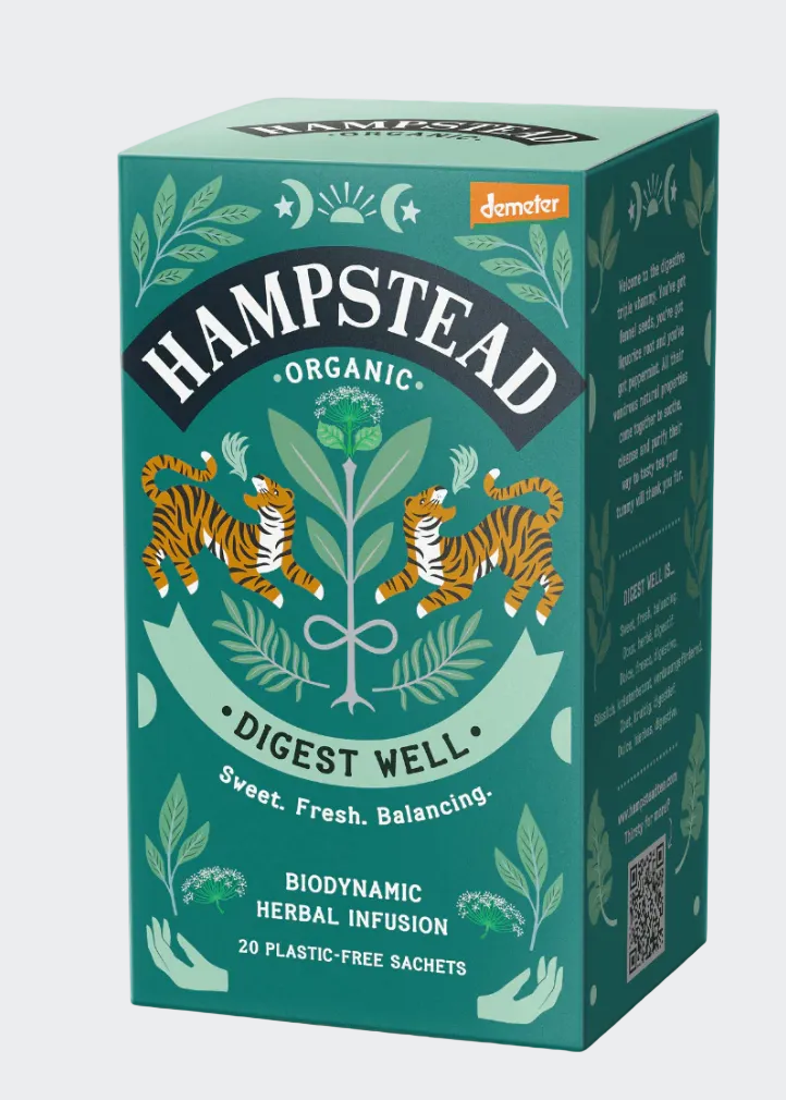 Hampsted Organic & Biodynamic Digest Well Tea Bags