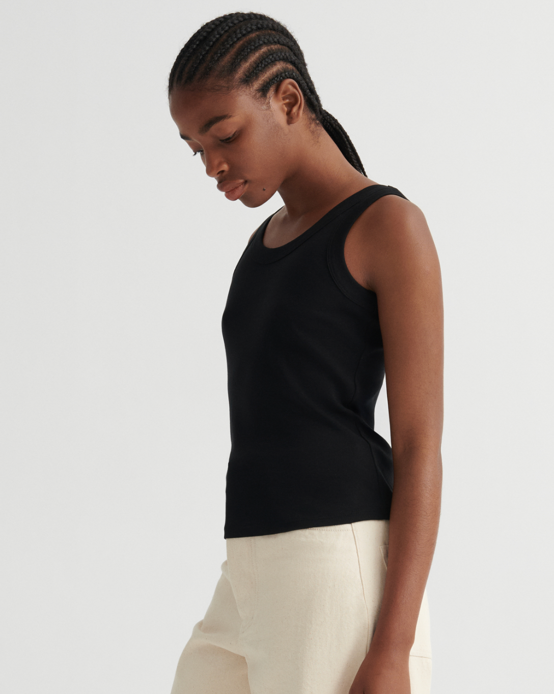Kowtow Everyday Singlet —Black
