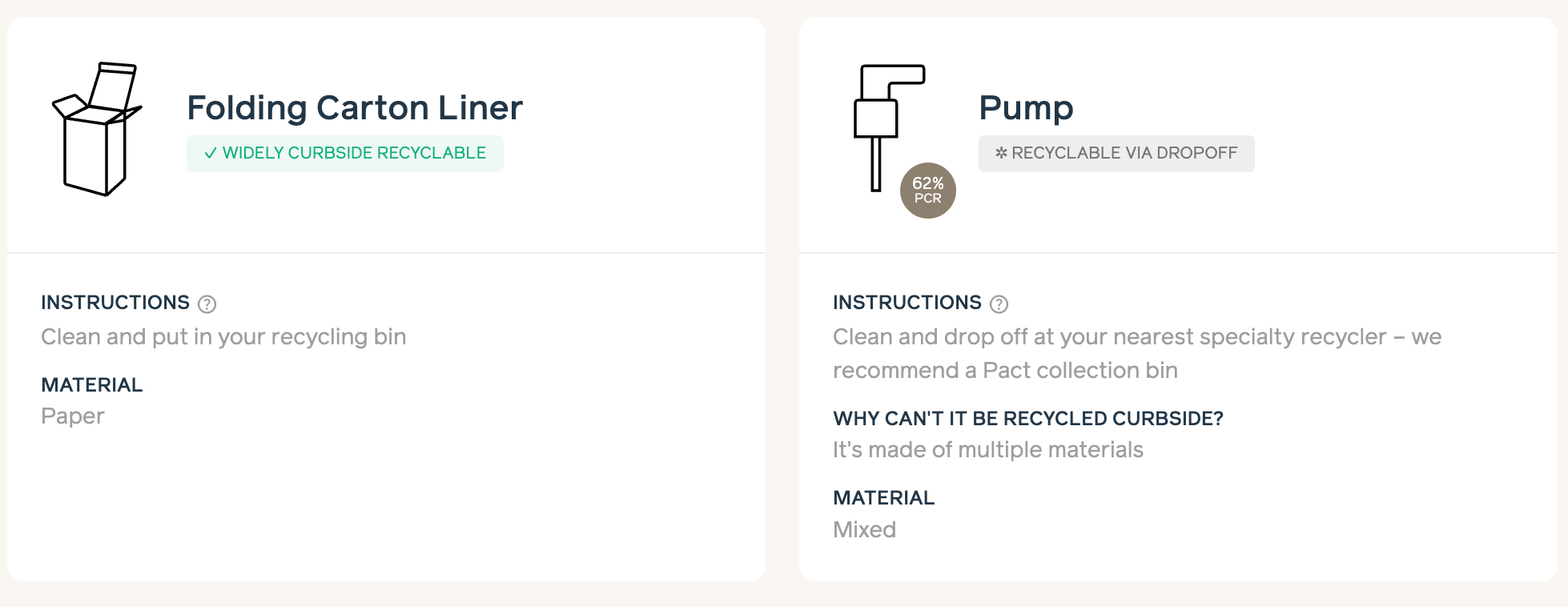 Recycling Info