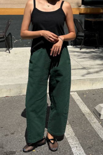 Le Bon Shoppe Arc Pants – Pine