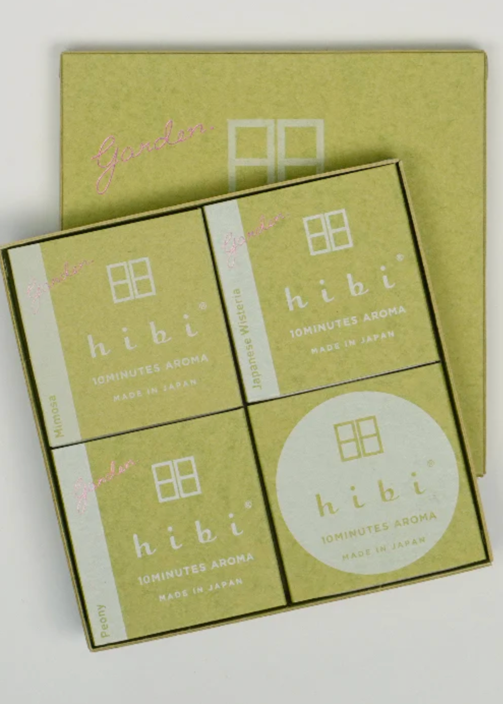 Hibi Incense Matches // 3 Garden Fragrances // Gift Box