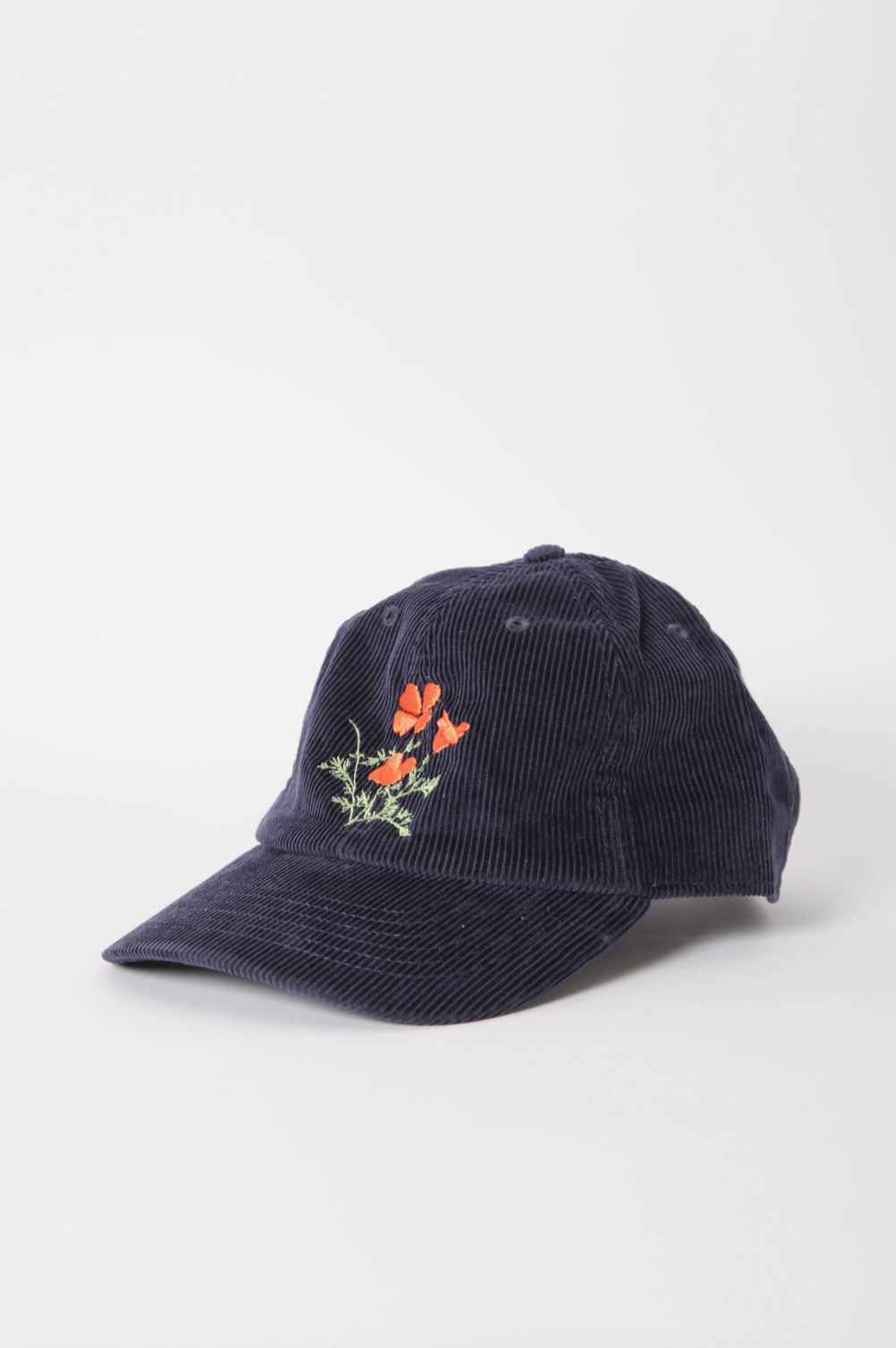 Gravel & Gold Poppy Cap – Navy