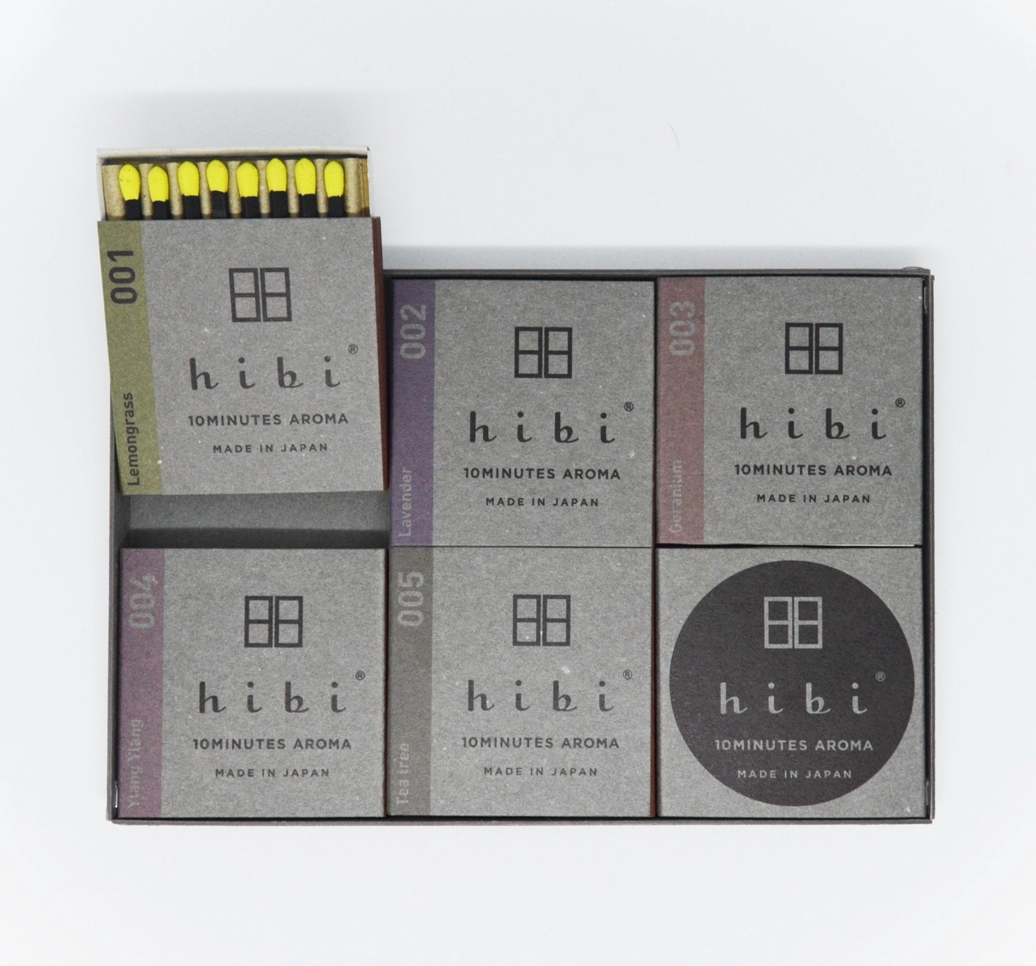 Hibi Gift Box 5 Assorted Fragrances