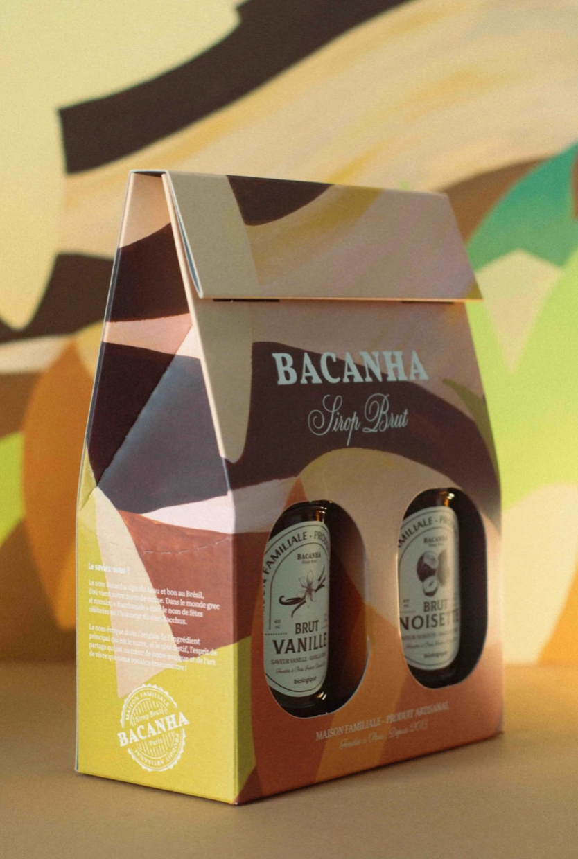 side view of package