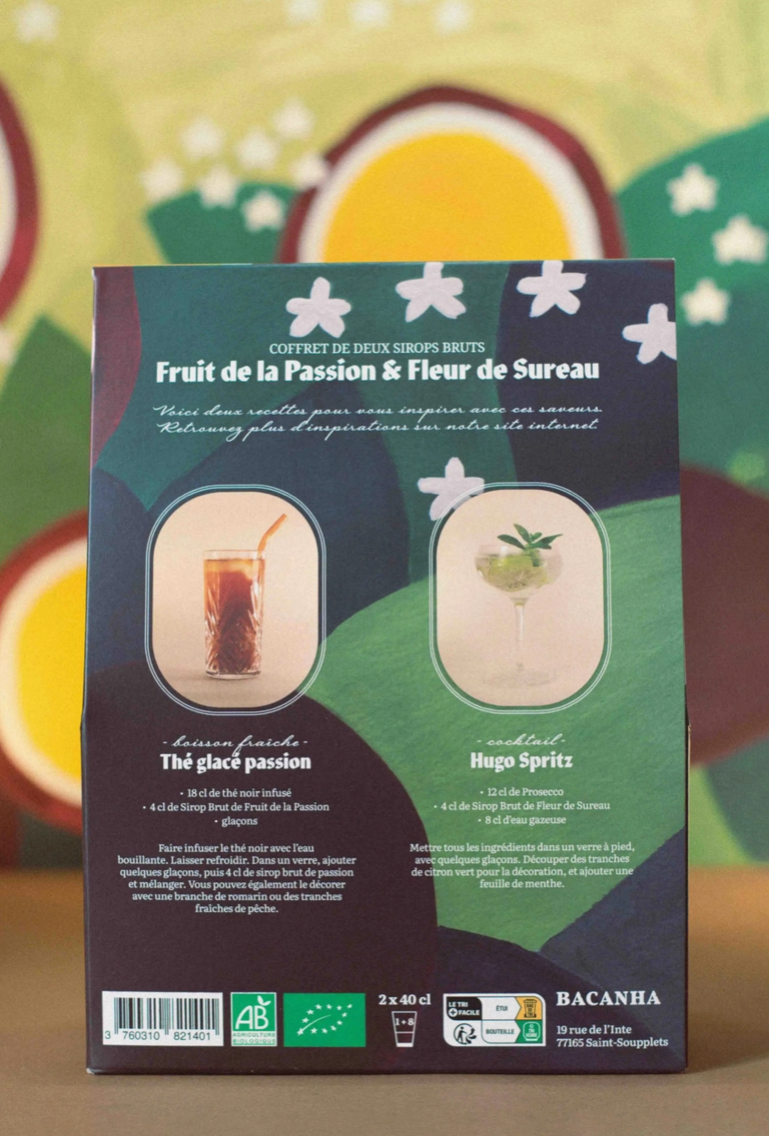 back of package