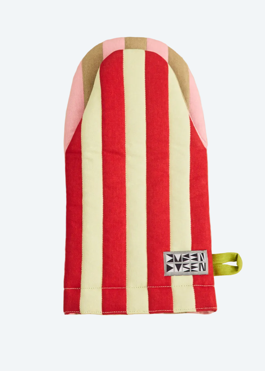 striped pot hoder
