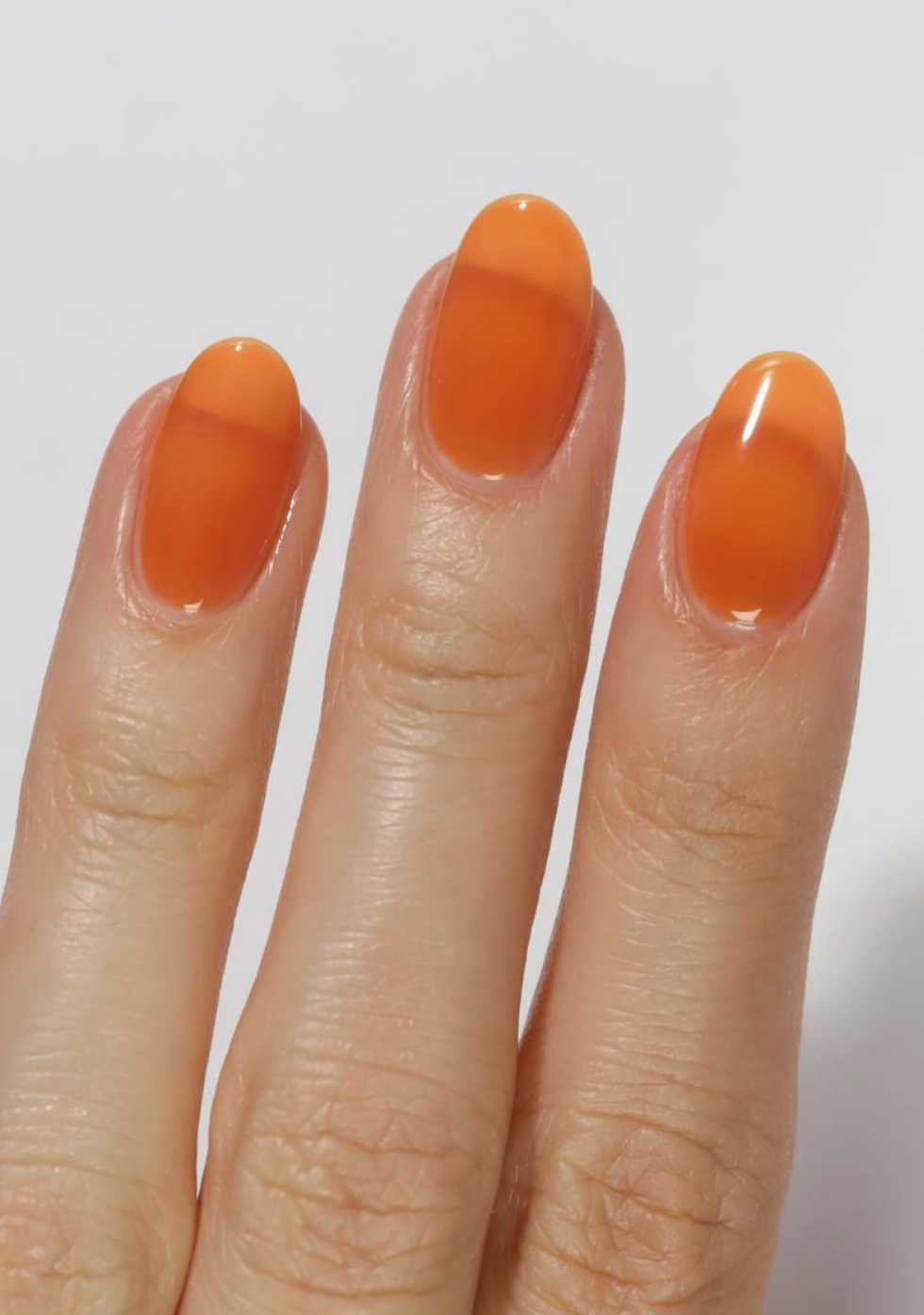 orange nail polish