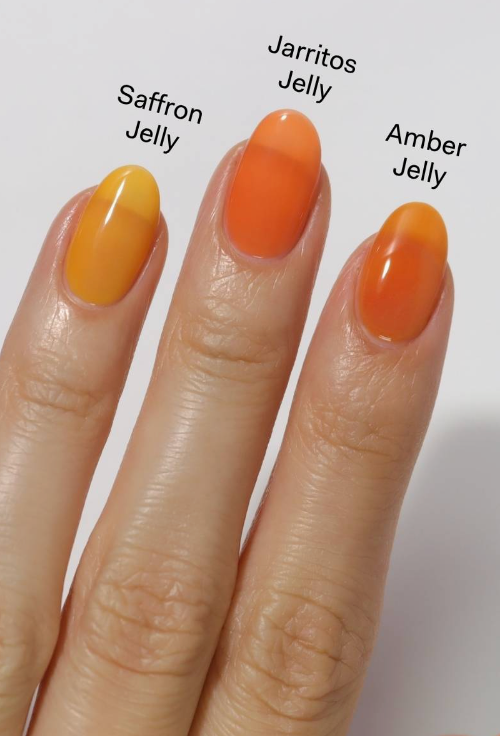 orange nail polish