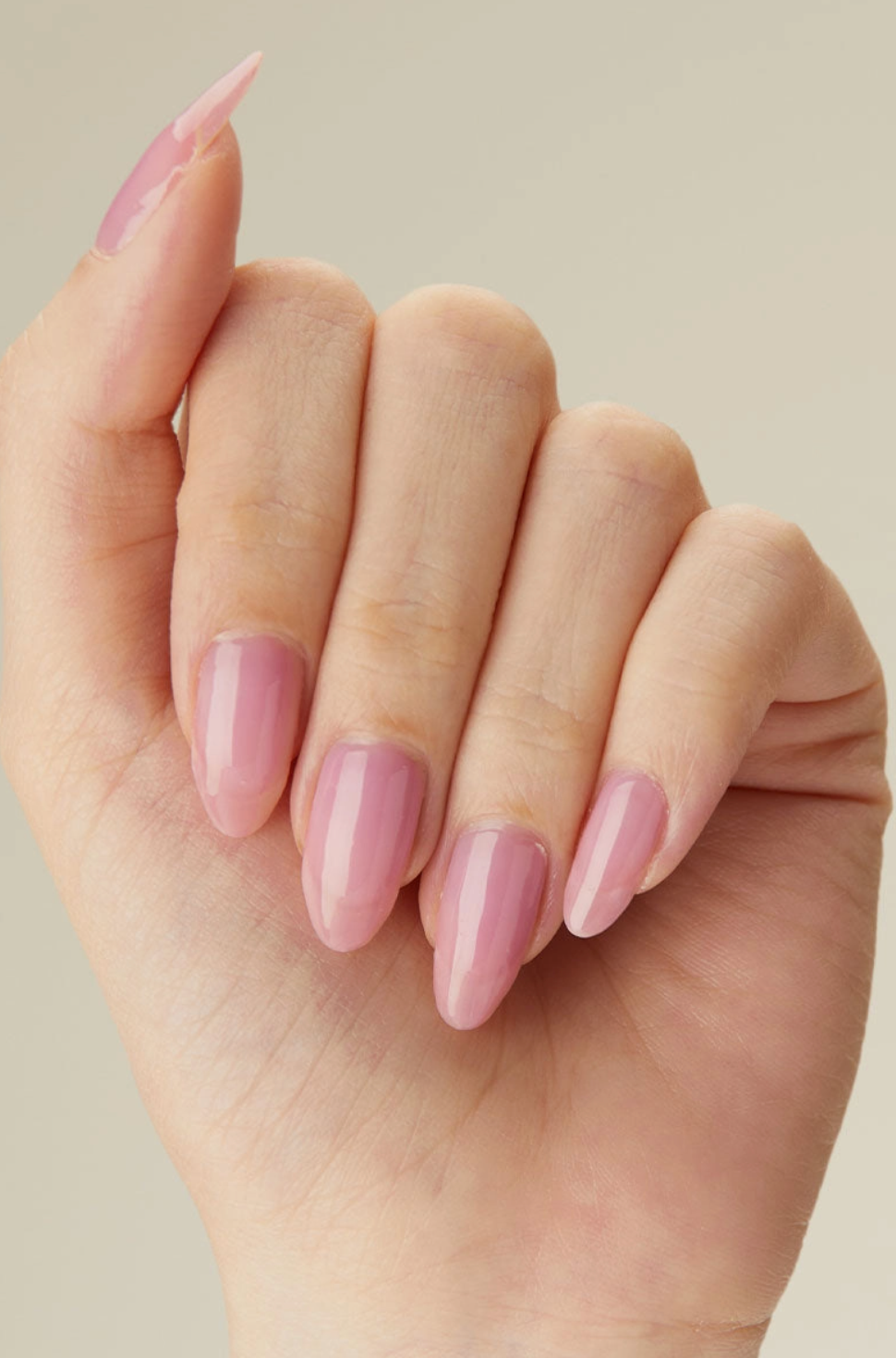 pink nail polish