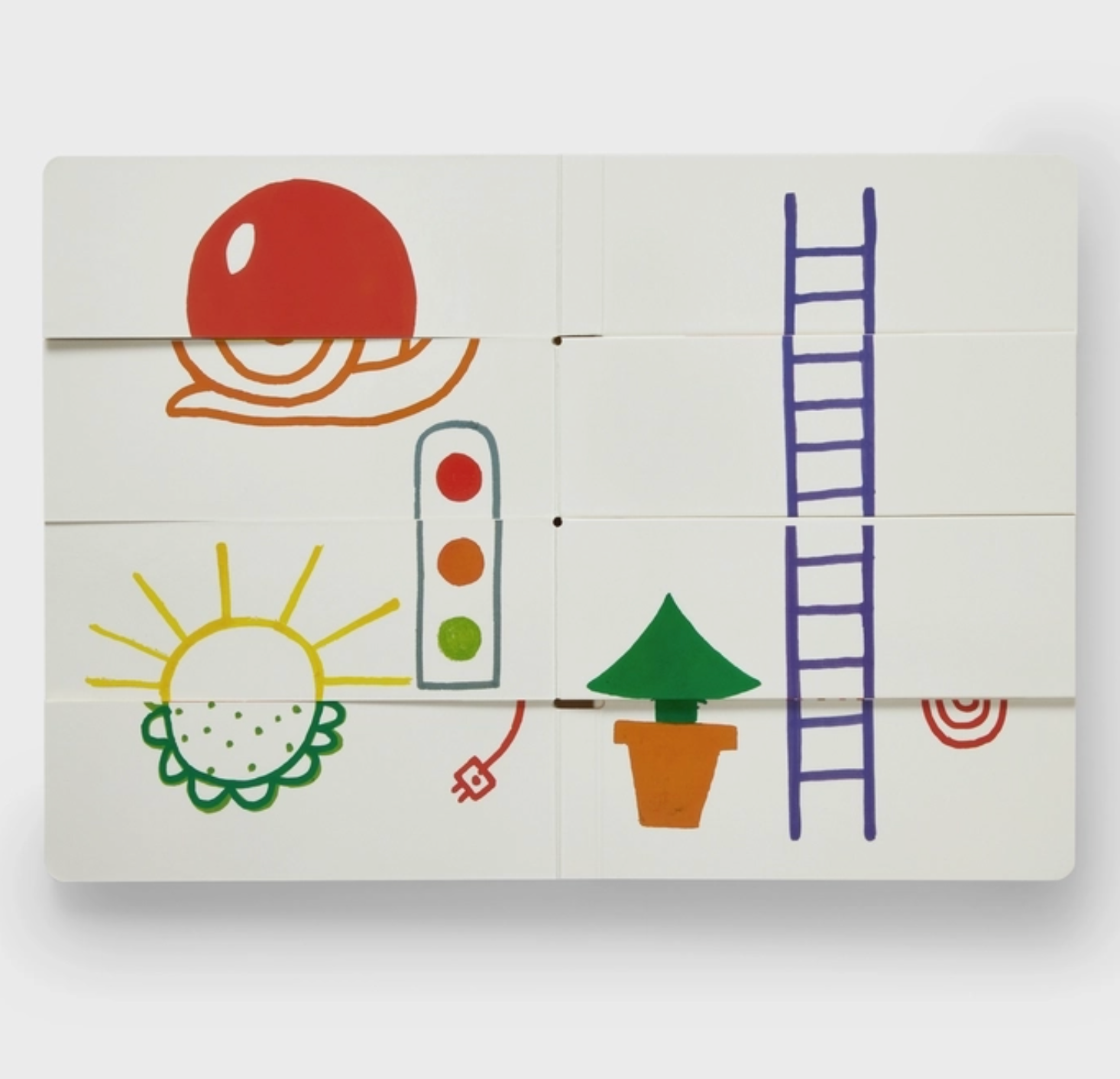 illustrations in various colors and designs