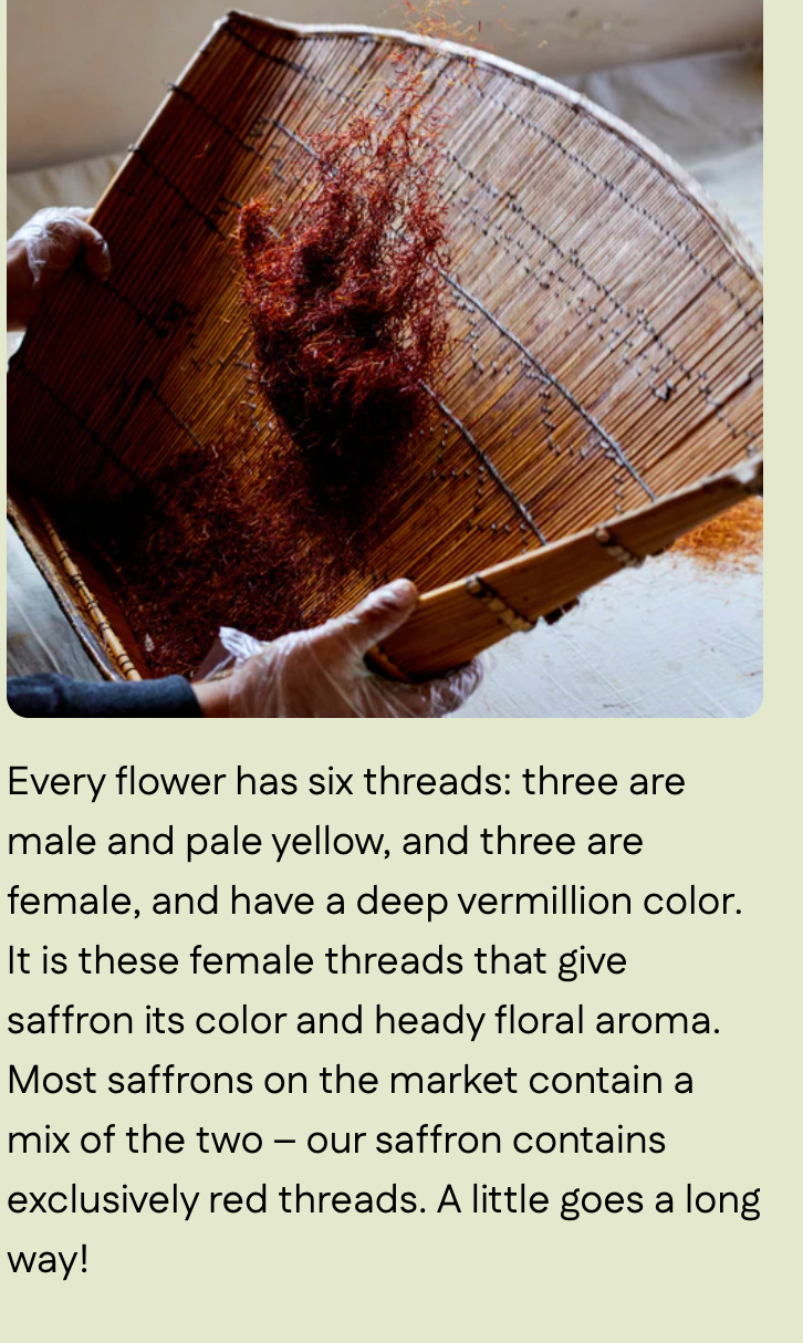 Kashmiri Saffron (Grade A Threads) - Single-Origin Spice