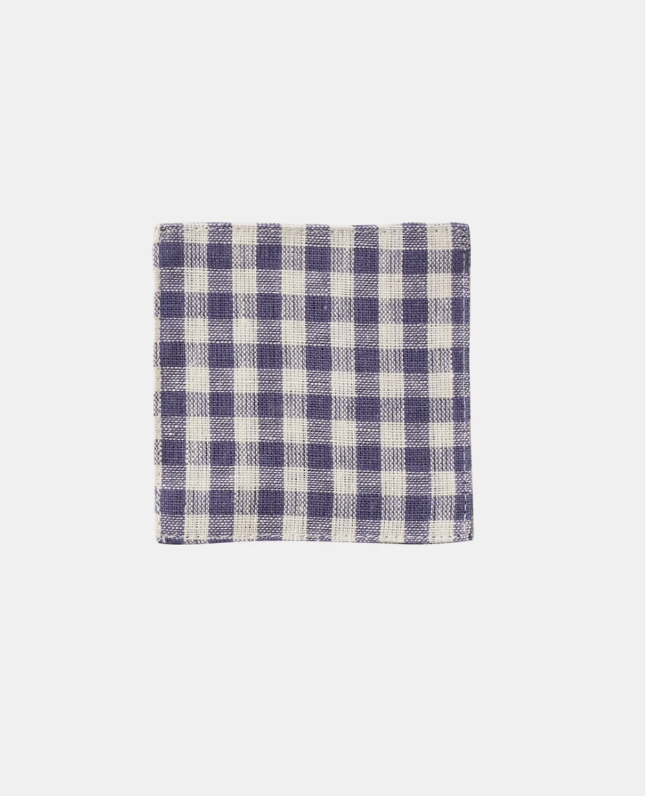 A square woven fabric displayed flat against a light gray background.