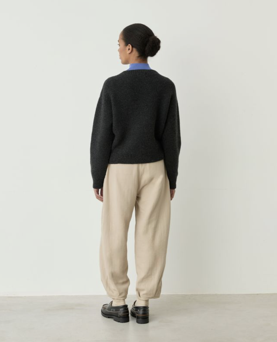 back view on model