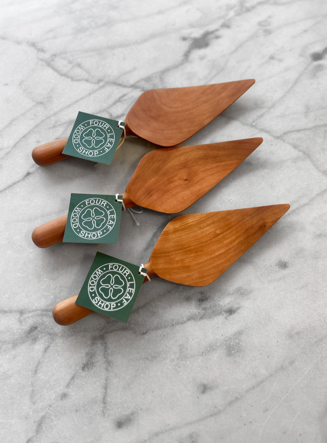 Pie Server Cherry Wood