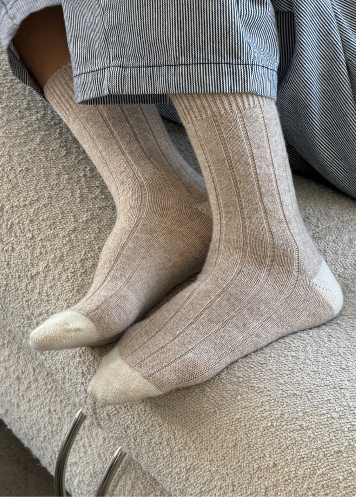Le Bon Shoppe Classic Cashmere Socks – Fawn