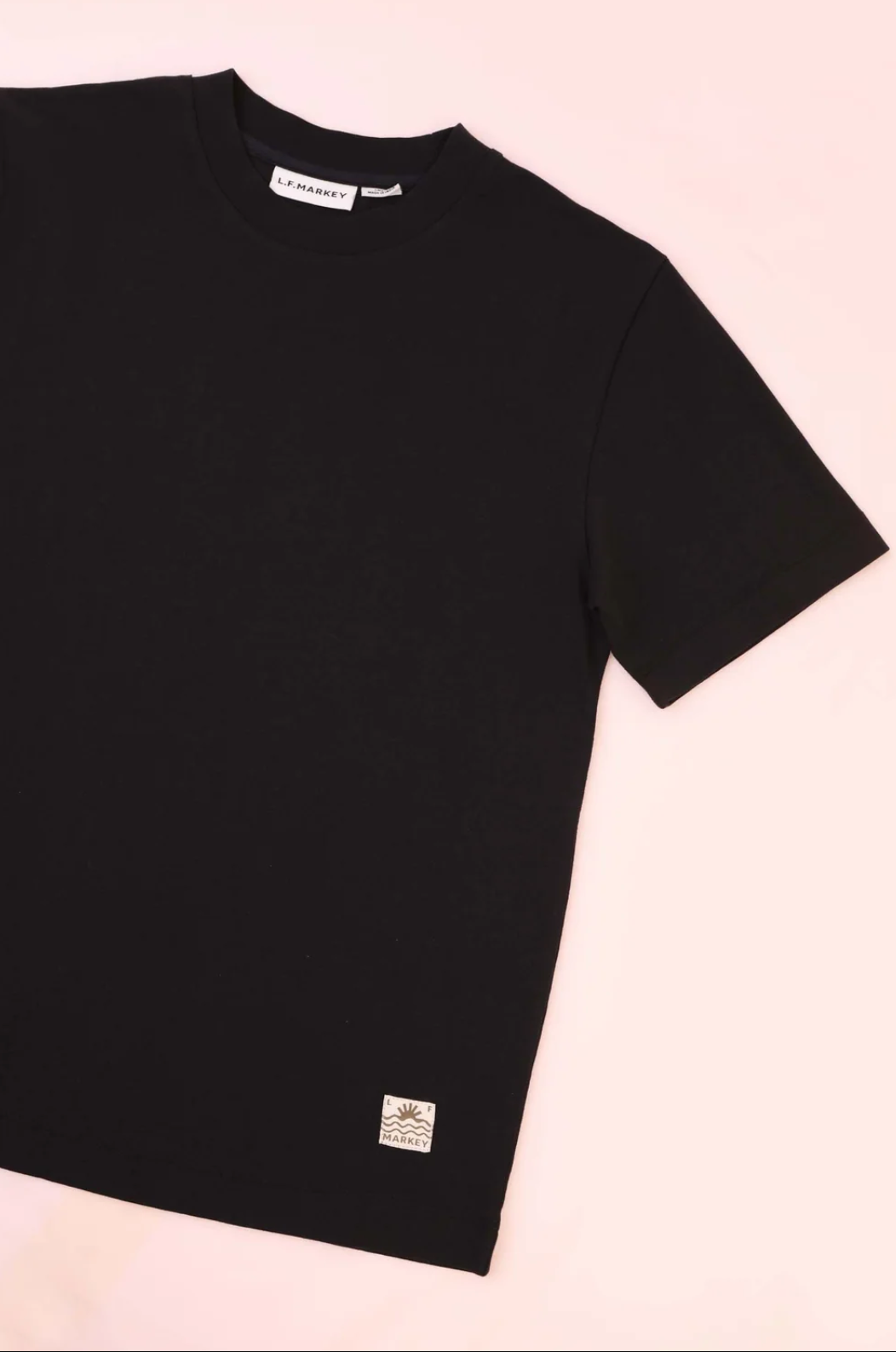 L.F. Markey Basic Black Tee