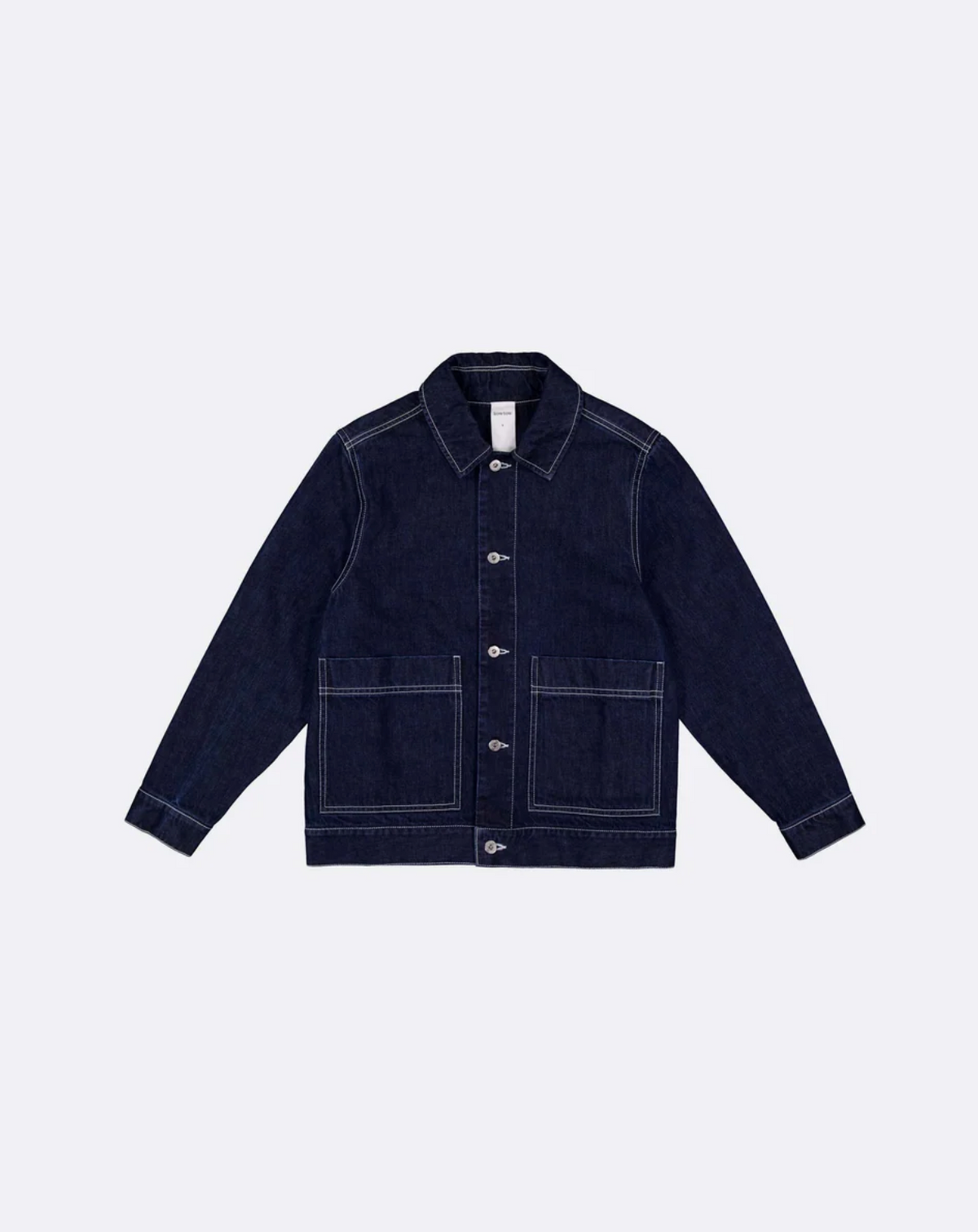 Kowtow Worker Jacket — Indigo Denim